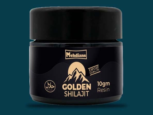 Mehdians Golden Shilajit – Pure Himalayan Resin from Skardu (10g)