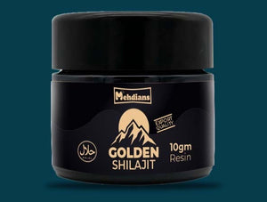 Mehdians Golden Shilajit – Pure Himalayan Resin from Skardu (10g)